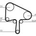 CONTINENTAL CTAM Zahnriemensatz CT1133K1 CONTINENTAL CTAM Zahnriemensatz CT1133K1