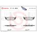 BREMBO Bremsklötze HA CHRYSLER Neon/Stratus/Voyager 95 PRIME LINE P 11 010 BREMBO Bremsklötze HA CHRYSLER Neon/Stratus/Voyager 95 PRIME LINE P 11 010