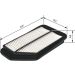 Luftfilter F 026 400 160 Luftfilter F 026 400 160