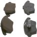 Bremsklötze PEUGEOT,VW,CITROEN,SKODA,SEAT 0 986 424 825