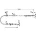 Handbremsseil li MITSUBISHI,SMART 1987482271 Handbremsseil li MITSUBISHI,SMART 1987482271