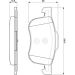 Bremsklötze VOLVO V70,S60,S80,XC70 0 986 424 540 Bremsklötze VOLVO V70,S60,S80,XC70 0 986 424 540