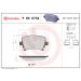 BREMBO Bremsklötze Xtra HA AUDI SEAT SKODA VW 02-15 XTRA LINE P 85 073X BREMBO Bremsklötze Xtra HA AUDI SEAT SKODA VW 02-15 XTRA LINE P 85 073X