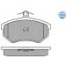 Bremsbelagsatz Vw P. A80/100 82-9 Ohne Sensor MEYLE-ORIGINAL: True to OE 025 206 6919 Bremsbelagsatz Vw P. A80/100 82-9 Ohne Sensor MEYLE-ORIGINAL: True to OE 025 206 6919