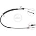 A.B.S. Handbremsseil Seilzug Festellbremse K11478