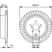 Bremsscheibe SUBARU,TOYOTA 0 986 479 A83