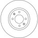 70 481 019 Bremsscheibe VA | CITROEN Xantia,C5 98 | DF4141