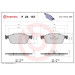 BREMBO Bremsklötze VA | FORD Focus, Kuga 11 | P 24 157 BREMBO Bremsklötze VA | FORD Focus, Kuga 11 | P 24 157