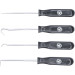 BGS Mini-Haken-Satz | 4-tlg | 8016 BGS Mini-Haken-Satz | 4-tlg | 8016