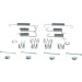 Zubehörsatz, Feststellbremsbacken | MITSUBISHI Lancer 08 | 1987475326 Zubehörsatz, Feststellbremsbacken | MITSUBISHI Lancer 08 | 1987475326