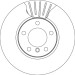 Bremsscheibe Bmw P. E90 10-/F20/F30/E84 | DF4807S Bremsscheibe Bmw P. E90 10-/F20/F30/E84 | DF4807S