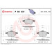 BREMBO Bremsklötze VA | AUDI A4, A6 94-09 | P 85 037X