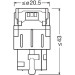 W21W Osram | LED Red 12V | LEDriving | 7505DRP-02B W21W Osram | LED Red 12V | LEDriving | 7505DRP-02B