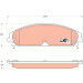 Bremsklötze VA | CHRYSLER 300C 04 | GDB4134 Bremsklötze VA | CHRYSLER 300C 04 | GDB4134
