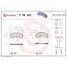BREMBO Bremsklötze VA | MERCEDES 100 91 | P 50 021 BREMBO Bremsklötze VA | MERCEDES 100 91 | P 50 021