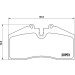 BREMBO Bremsklötze HA | PORSCHE 911, 928, 944 88-97 | P 65 005 BREMBO Bremsklötze HA | PORSCHE 911, 928, 944 88-97 | P 65 005