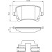 Bremsklötze | AUDI,SEAT,SKODA,VW | 0 986 494 649 Bremsklötze | AUDI,SEAT,SKODA,VW | 0 986 494 649