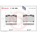 BREMBO Bremsklötze VA | TOYOTA Celica 2.0T AWD/Supra 93 | P 83 090 BREMBO Bremsklötze VA | TOYOTA Celica 2.0T AWD/Supra 93 | P 83 090