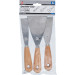 BGS Spachtel-Satz | Holzgriff | 30 / 50 / 80 mm | 3-tlg | 85218 BGS Spachtel-Satz | Holzgriff | 30 / 50 / 80 mm | 3-tlg | 85218