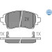 Bremsbelagsatz Toyota P. Corolla 98- Mit Sensor | 025 230 8818/W Bremsbelagsatz Toyota P. Corolla 98- Mit Sensor | 025 230 8818/W