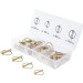 BGS Klappsplinte-Sortiment | Bolzen-Ø 4,5 - 11 mm | 32-tlg | 88195 BGS Klappsplinte-Sortiment | Bolzen-Ø 4,5 - 11 mm | 32-tlg | 88195
