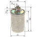 Kraftstofffilter | AUDI A4 | 0 450 906 429 Kraftstofffilter | AUDI A4 | 0 450 906 429