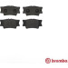 BREMBO Bremsklötze HA | LEXUS Es TOYOTA RAV4 05-18 | P 83 089 BREMBO Bremsklötze HA | LEXUS Es TOYOTA RAV4 05-18 | P 83 089
