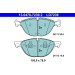 Bremsbelagsatz Bmw P. X5/X6 3.0 07-10 Keramik | 13.0470-7239.2 Bremsbelagsatz Bmw P. X5/X6 3.0 07-10 Keramik | 13.0470-7239.2