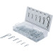 BGS Federsplinte-Sortiment | Ø 2,4 - 4,0 mm | 150-tlg | 8043 BGS Federsplinte-Sortiment | Ø 2,4 - 4,0 mm | 150-tlg | 8043