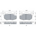 Bremsklötze | CITROEN,PEUGEOT | 0 986 460 983 Bremsklötze | CITROEN,PEUGEOT | 0 986 460 983
