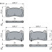 Bremsklötze | FORD Focus 3 10 | 0 986 424 388 Bremsklötze | FORD Focus 3 10 | 0 986 424 388