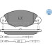 Bremsbelagsatz Citroen P. C5 | 252327318