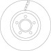 76 481 037 Bremsscheibe VA | VOLVO V40 12 | DF6653 76 481 037 Bremsscheibe VA | VOLVO V40 12 | DF6653
