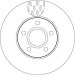 51 481 061 Bremsscheibe VA | FORD Focus,C-Max 10 | DF6138