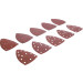 BGS Schleifblatt-Satz für Multischleifer 145x100 mm K 40 - 400 25-tlg BGS Do it yourself 80819