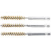 BGS Messingbürste | 8 mm | Antrieb Außensechskant 6,3 mm (1/4"""") | 3-tlg | 3078-8-M