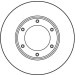 Bremsscheibe Nissan P. Patrol 2.8-4.2 79-97 | DF1967 Bremsscheibe Nissan P. Patrol 2.8-4.2 79-97 | DF1967