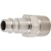 BGS Druckluft-Stecknippel | 10 mm (3/8"""") Außengewinde | 3222-4 BGS Druckluft-Stecknippel | 10 mm (3/8"""") Außengewinde | 3222-4
