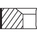 Kolbenringsatz | 681 RS 00105 0N0 Kolbenringsatz | 681 RS 00105 0N0