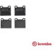 BREMBO Bremsklötze HA | MERCEDES S-Klasse 72-91 | P 50 066 BREMBO Bremsklötze HA | MERCEDES S-Klasse 72-91 | P 50 066