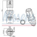 NISSENS Sensor, Kühlmitteltemperatur 207048 FIRST FIT