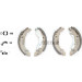 Bremsbacken Fiat Punto 93- Sys Bendix/Tipo/Tempra | 91049100 Bremsbacken Fiat Punto 93- Sys Bendix/Tipo/Tempra | 91049100