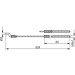 Handbremsseil | FORD Galaxy,SEAT,VW Sharan 00 | 1987477833 Handbremsseil | FORD Galaxy,SEAT,VW Sharan 00 | 1987477833