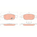Bremsklötze VA | CITROEN C4 Picasso,Berlingo,Partner 07 | GDB1690 Bremsklötze VA | CITROEN C4 Picasso,Berlingo,Partner 07 | GDB1690