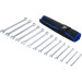 BGS Maul-Ringschlüssel-Satz | extra lang | SW 6 - 19 mm | 14-tlg | 1228 BGS Maul-Ringschlüssel-Satz | extra lang | SW 6 - 19 mm | 14-tlg | 1228