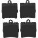 Bremsklötze HA | MERCEDES W203,R171 00 | GDB1545 Bremsklötze HA | MERCEDES W203,R171 00 | GDB1545