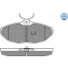 Bremsbelagsatz Jaguar T. Xj/S-Type 2,5-4,2 99-09 | 252342417 Bremsbelagsatz Jaguar T. Xj/S-Type 2,5-4,2 99-09 | 252342417