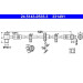 ATE Bremsschlauch | 24.5143-0535.3 ATE Bremsschlauch | 24.5143-0535.3