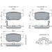 Bremsklötze | SUZUKI | 0 986 494 748 Bremsklötze | SUZUKI | 0 986 494 748