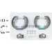 84038002 Bremsbackensatz Shoe Kit Pro 84038002 Bremsbackensatz Shoe Kit Pro